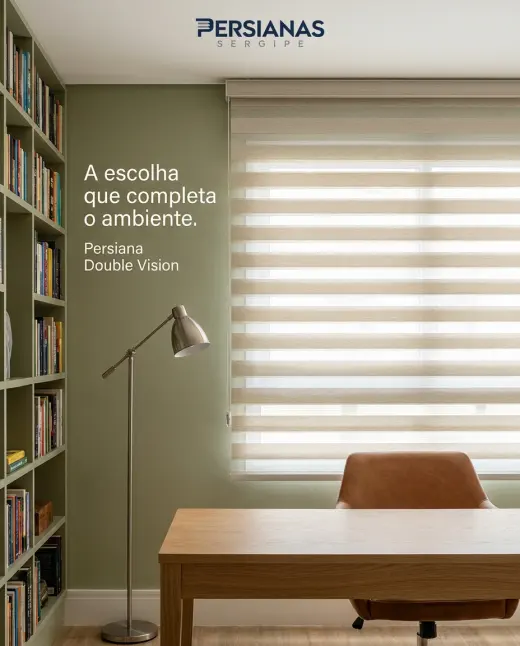 Double vision instalada em um ambiente